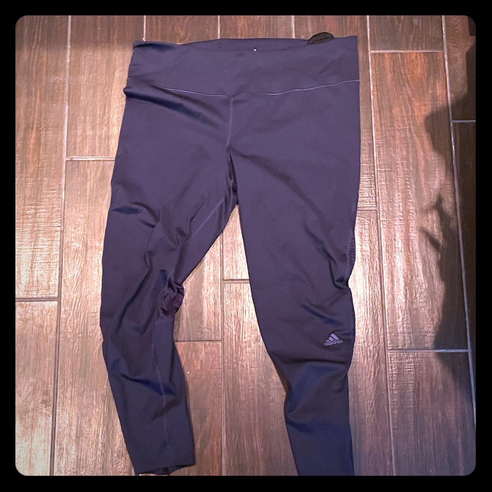 Adidas climacool navy running leggings or tights
